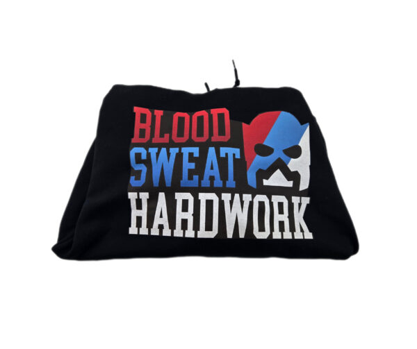 Blood Sweat Hardwork championship mentality hoodie - Image 2